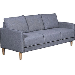 Canapé Alexandra House Living Gris 189 x 75 x 86 cm