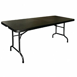 Table pliable au centre noire 1829 mm - Bolero 