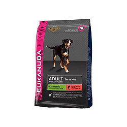 EUKANUBA Croquettes au saumon - Toutes races - 12kg - Pour chien adulte