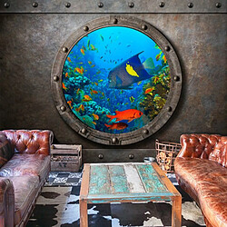 Paris Prix Papier Peint Submarine Window 140 x 200 cm 