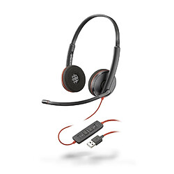 Avis Plantronics Blackwire 3215 Casque Arceau Noir