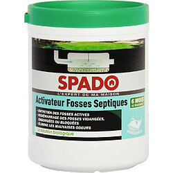 Activateur fosse septique BIO - SPADO 	24 sachets de 15 gr	Nettoie et entretient les fosses septiques.	Biodégradable