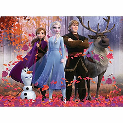 Ludendo Puzzle 100 pièces XXL - La magie de la forêt - Disney La Reine des Neiges 2 