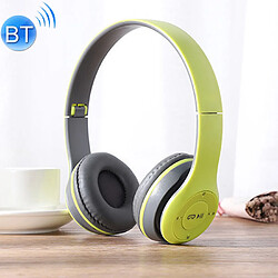 Yonis Casque Bluetooth Pliable Sans Fil, Support MP3 FM Appel, Autonomie 18h Casque Bluetooth Pliable Sans Fil, Support MP3 FM Appel, Autonomie 18h, Charge 2h Vert YONIS