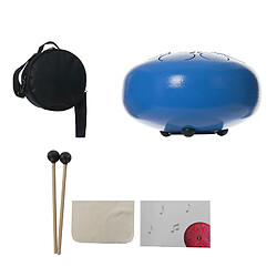 Acier Langue Tambour, percussion Instrument Handpan Tambour avec Maillets Musique Livre Sac Chiffon de Nettoyage pour L'éducation Musicale de