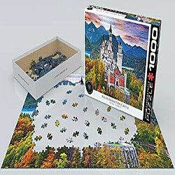 Avis Eurographics 6000-0946 Puzzle Neuschwanstein (1000 piAces), Bleu