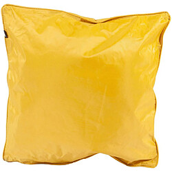 Jardindeco Coussin extérieur carré 45 cm Sun jaune doré.