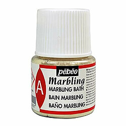 PEBEO - Flacon Marbling Bain 35g - Marbling sur Supports Clairs et Poreux - 35g