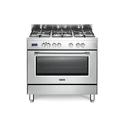 DeLonghi Pro 96 MX ED Cuisinière à Gaz 87L Fin Différée Acier Inoxydable