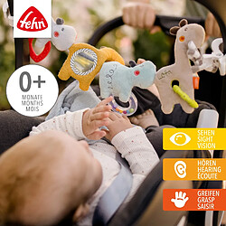 Fehn 059137 Chaîne pour Poussette Loopy & Lotta - Chaîne pour Poussette avec de Jolis Pendentifs pour une Suspension Flexible - pour les Bébés et les Tout-Petits dès 0+ mois - Longueur : 45 cm