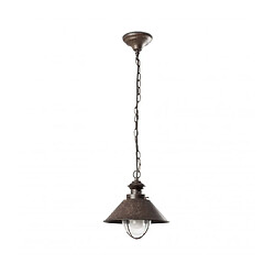 faro Suspension de jardin brun foncé Nautica H 101 1 ampoule Coloris : brun foncéMatèriau : MétalHauteur en Cm : 101,5Largeur en Cm : 26Longueur en Cm : 26Diamètre en Cm : 26Nombre d'ampoules : 1Type d'ampoules : E27