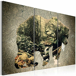 Paris Prix Tableau Imprimé The Bear in the Forest 40 x 60 cm