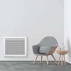 Radiateur electrique panneau rayonnant 1000W Optimea Ecran LCD et Thermostat pas cher