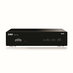 Décodeur Récepteur TNT HD CGV Etimo STL-2 – 1080p, Enregistreur sur clé USB (PVR), Fonction Timeshift, Lecture Multimédia