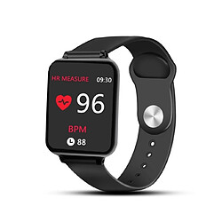 Wewoo Montre connectée B57 1,3 pouces écran couleur IPS Smart Watch IP67 étancherappel de message de soutien / Cardio / rappel sédentaire / pression artérielle / surveillance du sommeil Noir