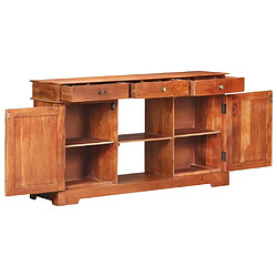 Maison Chic Buffet,Meuble de Rangement,commode pour salon,Cuisine 135x35x75 cm Bois d'acacia solide -MN29496