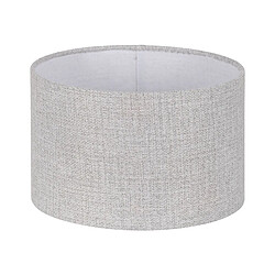 BigBuy Home Écran de lampe Gris Polyester 35 x 35 x 22 cm 