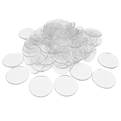 100pcs jetons de poker pièces de casino approvisionnement jeux de famille accs clear