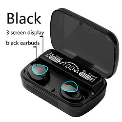 Universal Écouteurs sans fil Bluetooth Bouchons d'oreille étanches Annuler le bruit stéréo Tête Microphone pour téléphone portable Écouteurs mains libres 