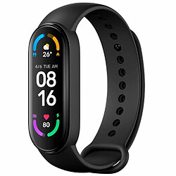 Riffi Bracelet intelligent MyTime MT6 IP67 avec moniteur de fréquence cardiaque et de pression artérielle/social/sommeil noir 