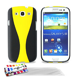 Muzzano Coque + 3 Films SAMSUNG GALAXY S3 / I9300 ""CupCase"" Jaune