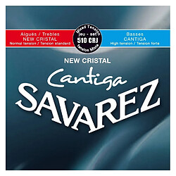 Savarez 510CRJ Cristal Cantiga Tirant mixte - Jeu de cordes guitare classique