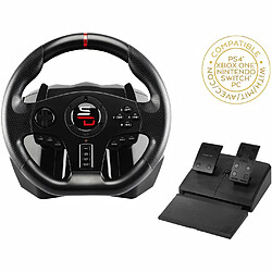 Volant de course avec pédalier - SUBSONIC - SV700 - Compatible PS4, Xbox One, Switch, PC,PS3 