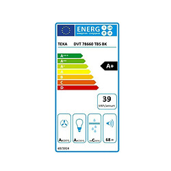 Hotte standard Teka 112930042 70 cm 700 m3/h 61 dB 280W Blanc A+