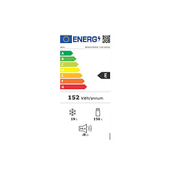 Réfrigérateur 1 porte 54cm 175l encastrable - BSSA210K4SN - BEKO