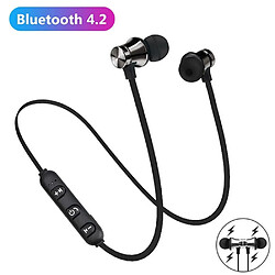 GUPBOO Écouteurs intra-auriculaires tour de cou avec microphone XT11 