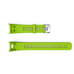 Wewoo Bracelet pour montre connectée Dragonne Sport en silicone Garmin Vivosmart HR 1 Vert