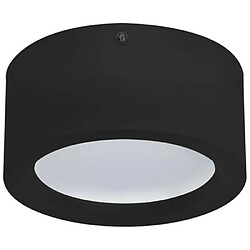 HOROZ ELECTRIC Plafonnier LED rond noir 15W 4200K 