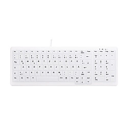 CHERRY AK-C7000 keyboard CHERRY AK-C7000 clavier USB QWERTZ Allemand Blanc