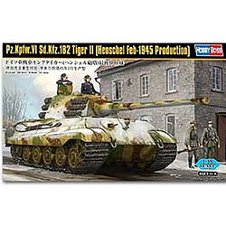 Hobby Boss Maquette Char Pz.kpfw.vi Sd.kfz.182 Tiger Ii (henschel Feb-1945 Production) 