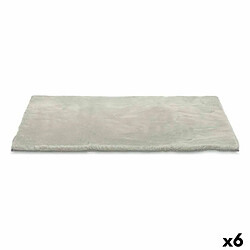 Gift Decor Tapis Gris 60 x 90 cm (6 Unités) 