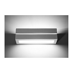 Acheter Luminaire Center Applique murale VEGA LINE céramique blanc 1 ampoule