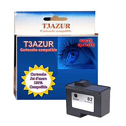 Cartouche compatible Lexmark N°82 - Noir - T3AZUR