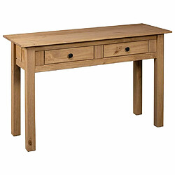 Acheter Maison Chic Table console | Meuble d'entrée | Table d'appoint 110x40x72 cm Pin solide Gamme Panama -GKD69877