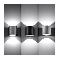 Acheter Luminaire Center Applique murale ORBIS aluminium noir 1 ampoule