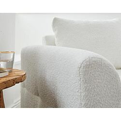 Acheter Lisa Design Rune - fauteuil - en tissu bouclette