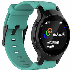 Wewoo Bracelet pour montre connectée Dragonne Sport en silicone Garmin Forerunner 225 Vert menthe