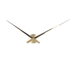 Karlsson Horloge murale design minimaliste Little Big time - Diam. 90 cm - Doré