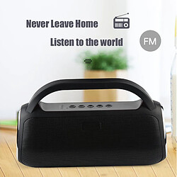 Acheter Yonis Enceinte Bluetooth Sans Fil Ultra Portable Son Haute Qualité Support TF & Radio