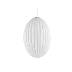 LEITMOTIV Suspension luminaire design vintage Smart large - Blanc