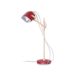 Swabdesign Lampe Mob rouge