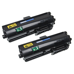 vhbw 2x Toner compatible avec Kyocera ECOSYS P séries 2200, 2235 d, 2235 dn, 2235 dw, séries 2235 imprimante - Cartouches toner compatible, noir 