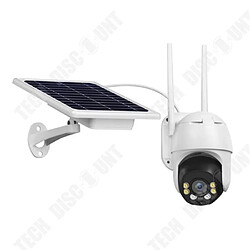 Acheter Tech Discount TD® Caméra de surveillance sans fil complète Netcom Caméra solaire extérieure de moniteur de réseau HD 4G