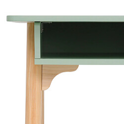 Acheter Mobili Rebecca Bureau pour enfants Rebecca Mobili Luan 70x90x50 MDF Pin Vert d'eau Marron