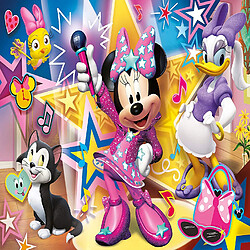 Clementoni-Clementoni-26443-Supercolor Collection-Minnie Happy Helpers-60 Maxi pièces, 26443, Multicolore