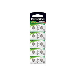 Pack de 10 piles Camelion Alcaline AG5 0% Mercury/Hg